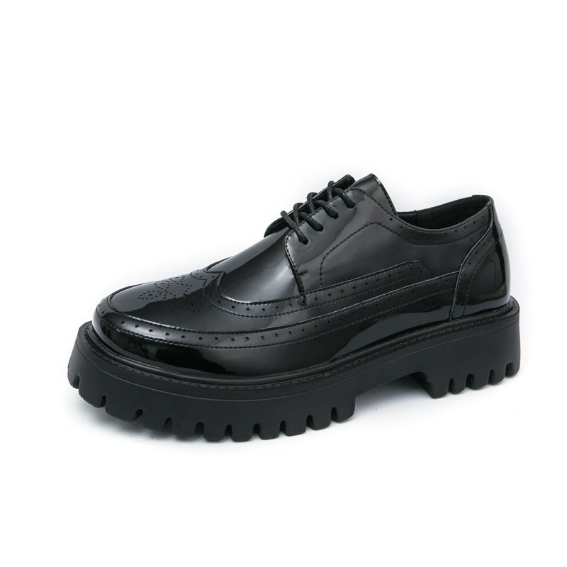 Men's Formal Thick-Soled Leather Shoes - Versatile Style 8