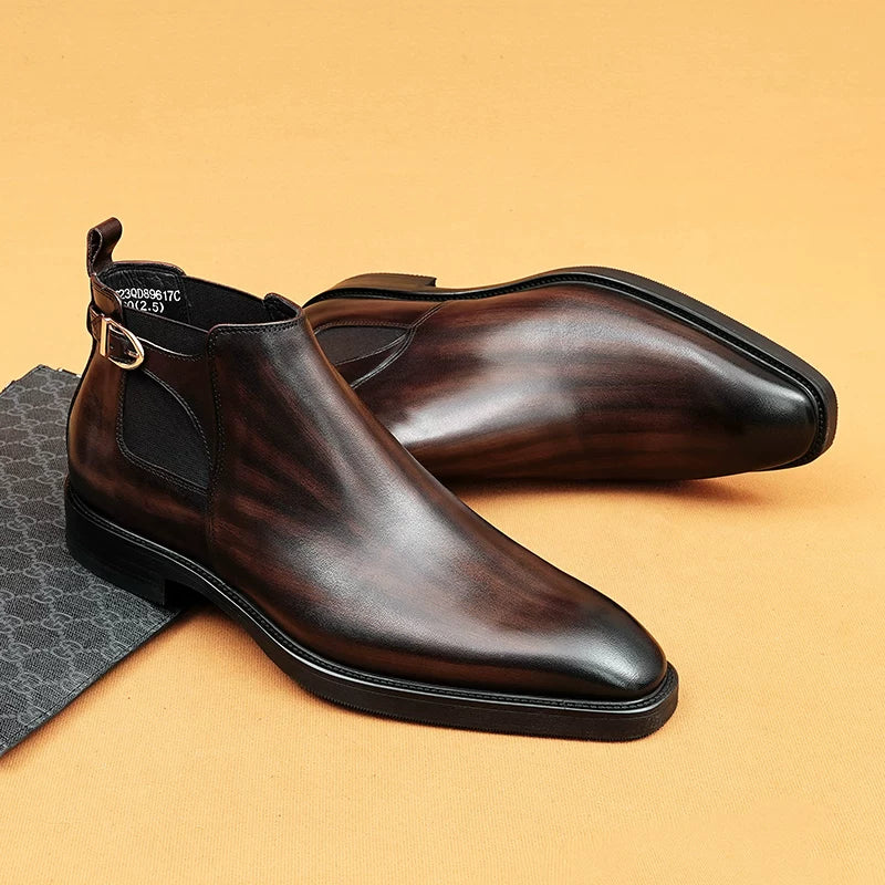 Men's Genuine Leather Martin Boots