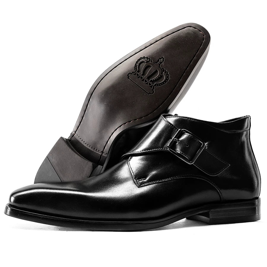 Men's Genuine Leather Martin Boots, Business, Formal