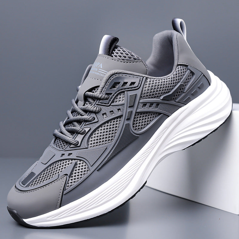 Factory direct: plus-size men's spring shoes for cross-border e-commerce - 2026 new styles: student running shoes, athletic shoes, casual dad shoes, trendy sneakers