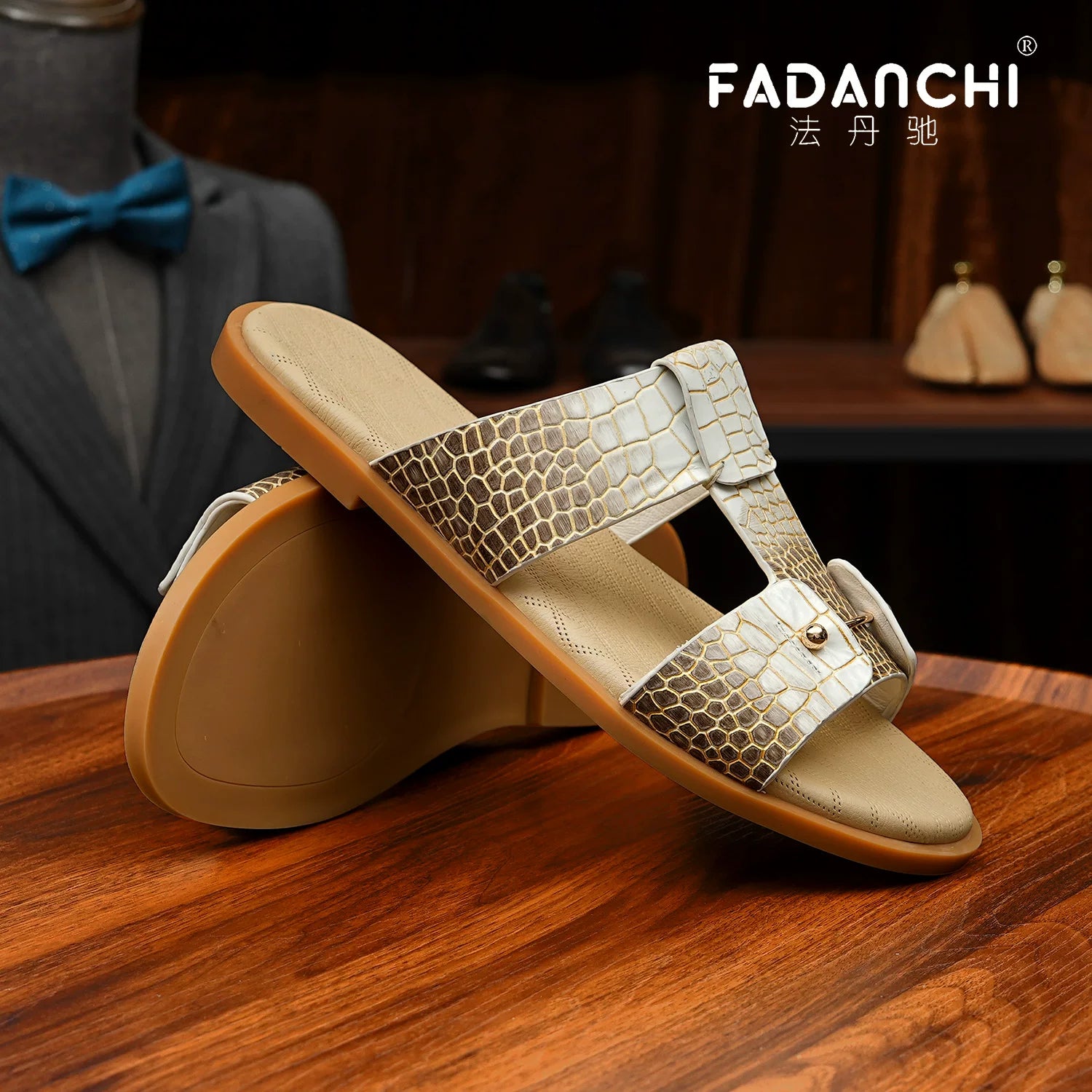 Men's Genuine Leather Sandals