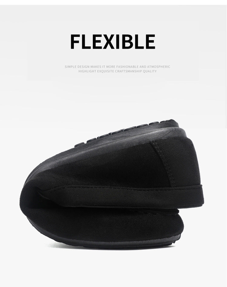 Spring autum social casual shoes trendy shoes beanie shoes men's lazy shoes loafers slip-on men's sh 14
