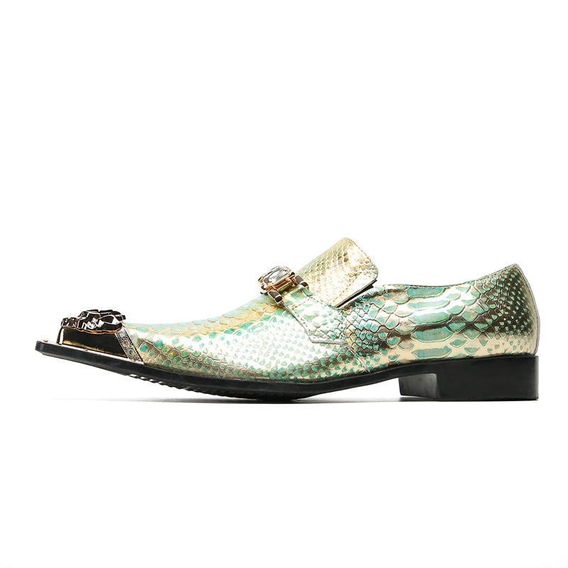 Men's Leather Loafers – Business, British Style – Style 42