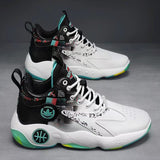 Men's outdoor basketball shoes 2026 new youth sports shoes thick sole non-slip dad shoes soft sole running shoes