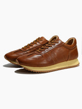 Grandmaster brown european station men's shoes autumretrocasual shoes thick sole british style classyeasiest for match genuine leather agar shoes