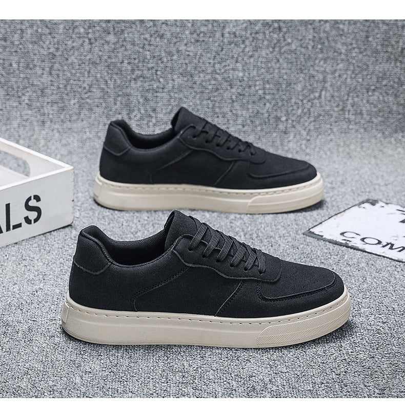 2026 spring new low-top men's sneakers - athletic casual shoes for young men, korean style fashion trendy student shoes