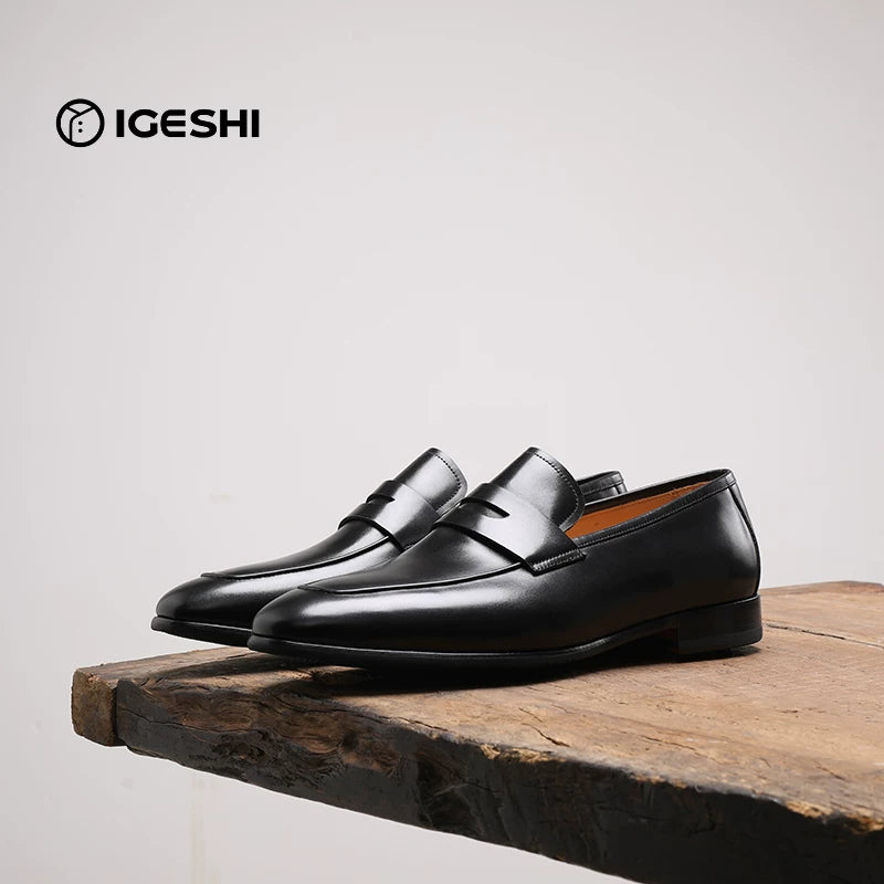 Men's Loafers, Handmade, Slip-On