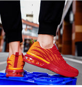 New casual fashion flyknit men's sneakers