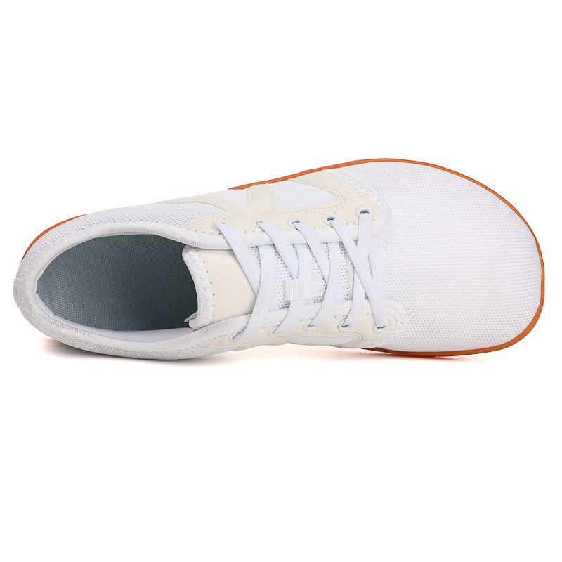 Cross-border new men's and women's outdoor barefoot running shoes, low-cut trail shoes, lightweight wide fit, anti-slip outdoor athletic shoes