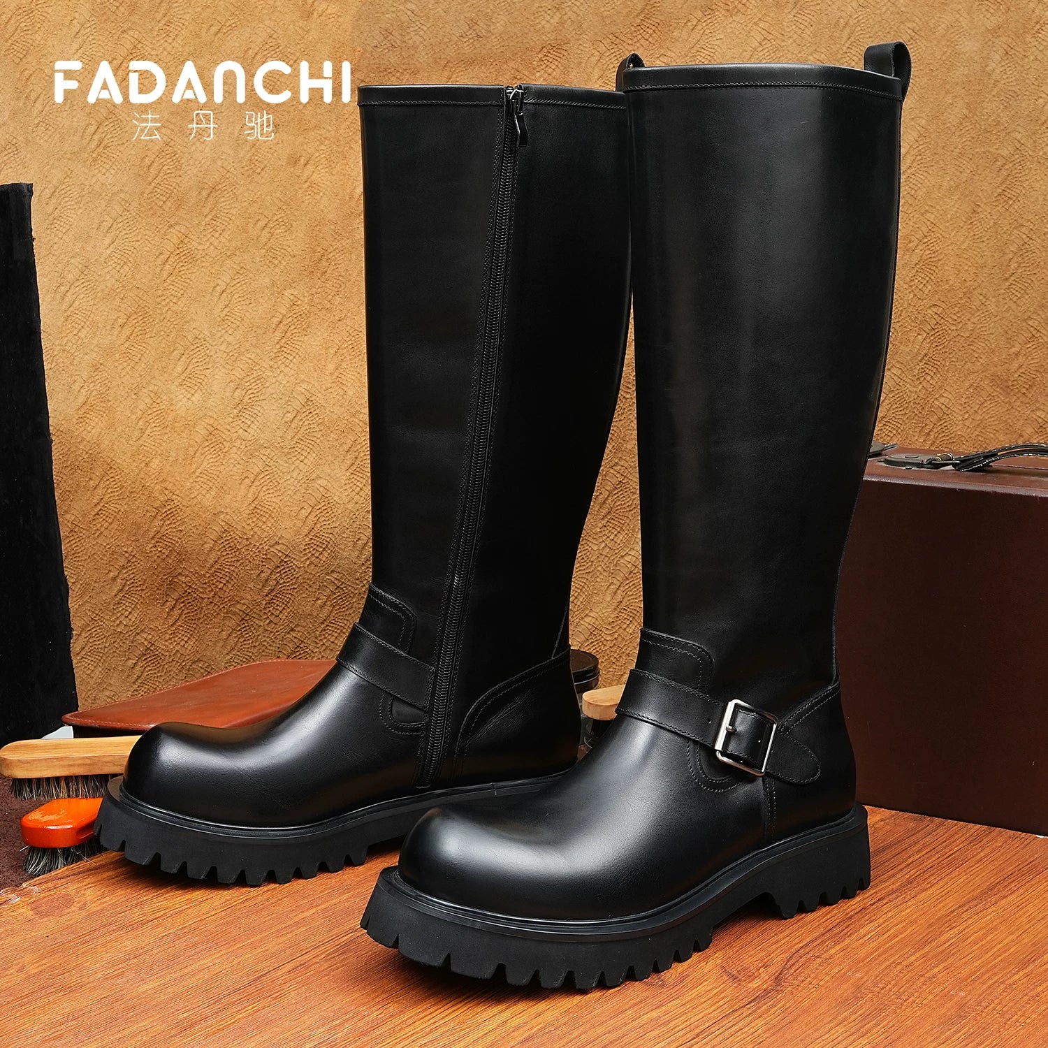 Men's Genuine Leather Martin Boots