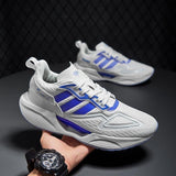 High school entrance exam shoes - plus size running shoes for men and women - lightweight, shock-absorbing, breathable white sneakers for teenagers and junior high school students
