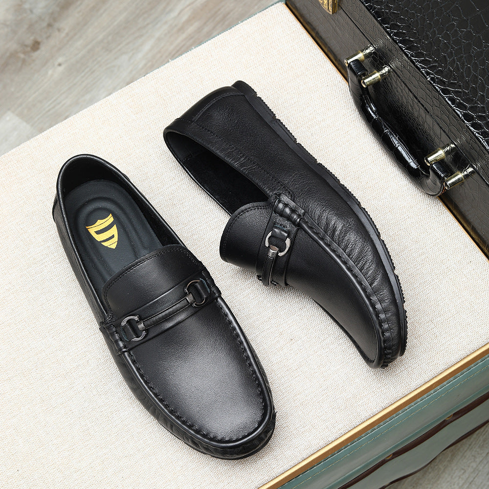 Value-for-money, ultra-soft, single-layer cowhide moccasins – new 2026 spring/summer collection. sli 8