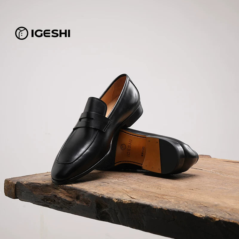 Men's Loafers, Handmade, Slip-On