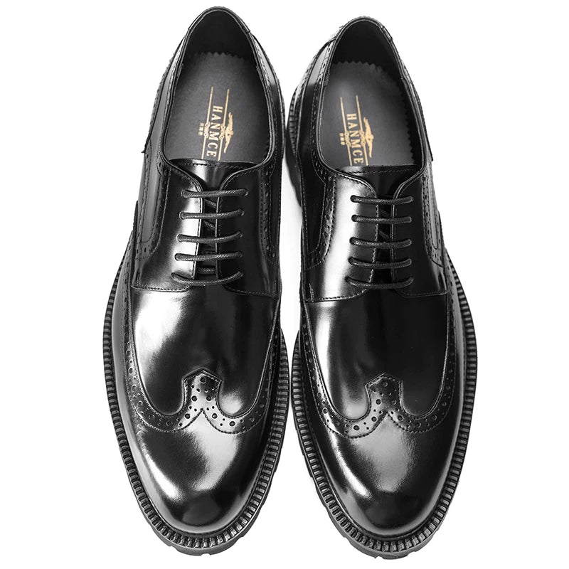 Men's Wedding Shoes, Height Increasing, British Style