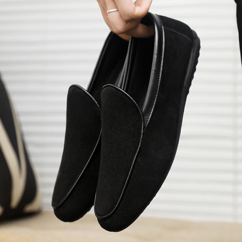Spring autum social casual shoes trendy shoes beanie shoes men's lazy shoes loafers slip-on men's sh 4
