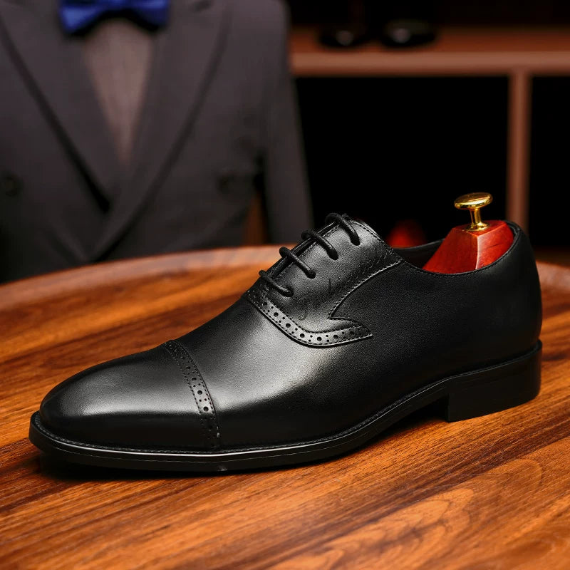 Men's Genuine Leather Leather Shoes, Business, Formal