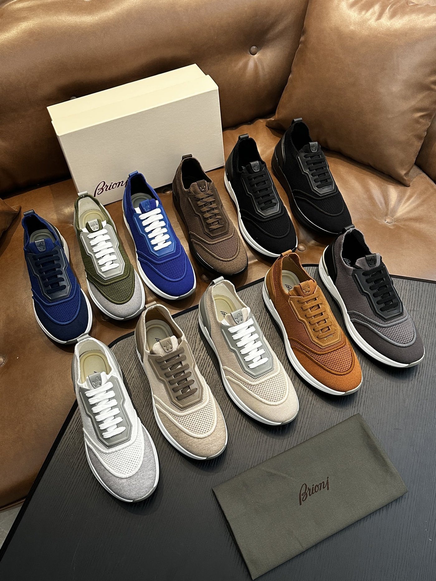 European station new men's flyknit breathable trendy sneakers versatile casual shoes cross-border foreign trade custom oem bn 16
