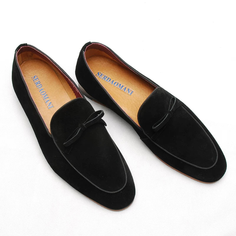 Men's Suede Loafers, Breathable, Slip-On