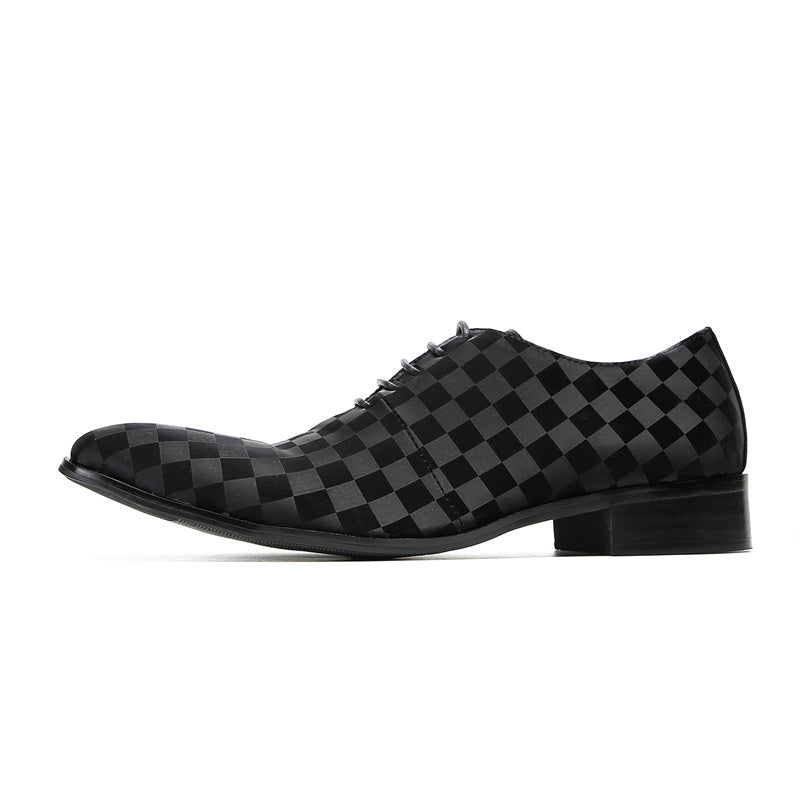 Men's Leather Oxford Formal Shoes – Business, Wedding – Style 16