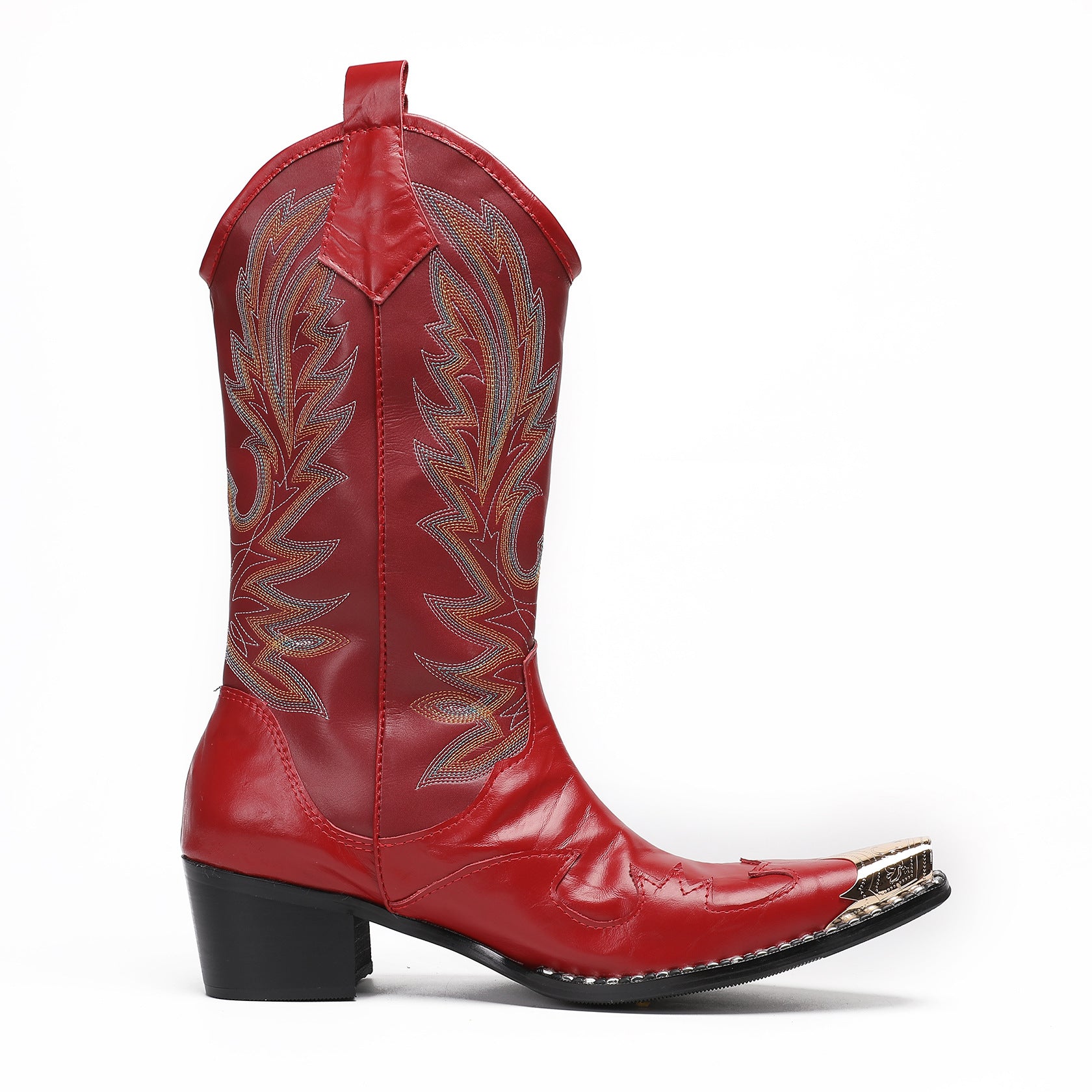 Men's Leather Boots – Pointed Toe, Wedding