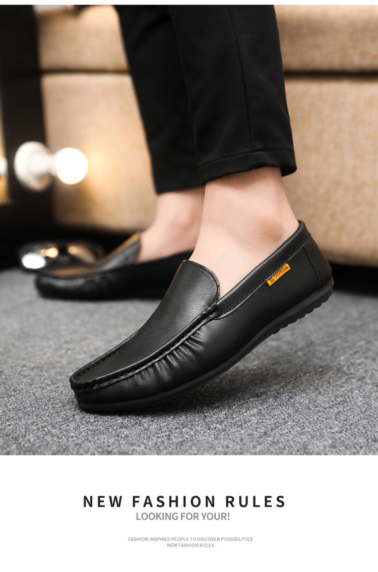 Spring autum social casual shoes trendy shoes beanie shoes men's lazy shoes loafers slip-on men's sh 15