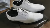 Cross-border 2026 spring/autumn three-panel leather dress shoes for men - anti-slip, business formal