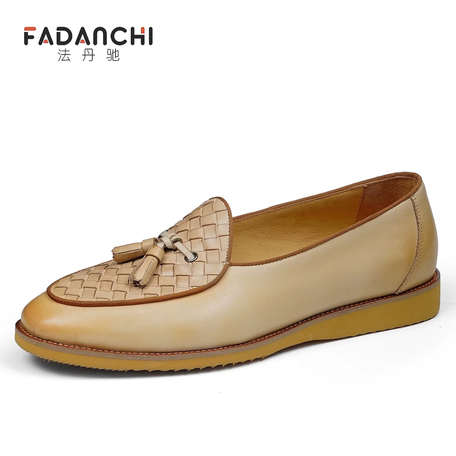 Men's Genuine Leather Loafers, Breathable, Slip-On