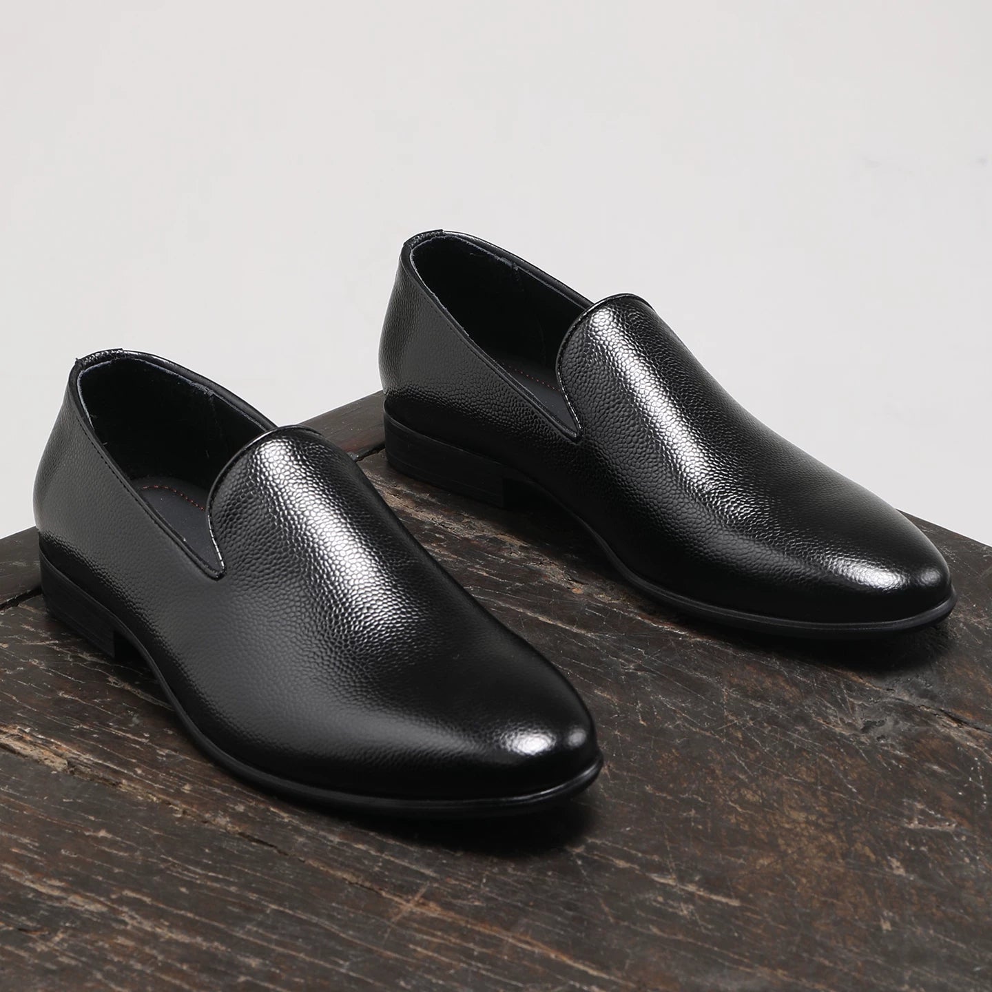 Men's Genuine Leather Loafers, Breathable, Slip-On