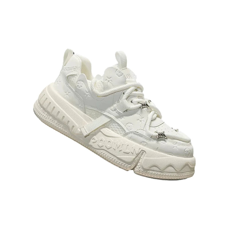 Men's Height-Increasing Platform Trendy Skate Shoes Spring