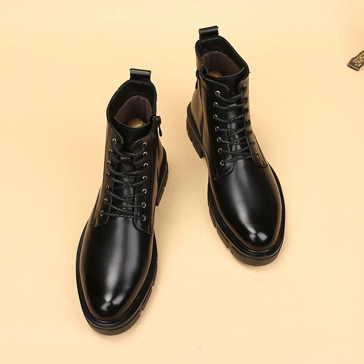 Men's Martin Boots, Height Increasing, British Style