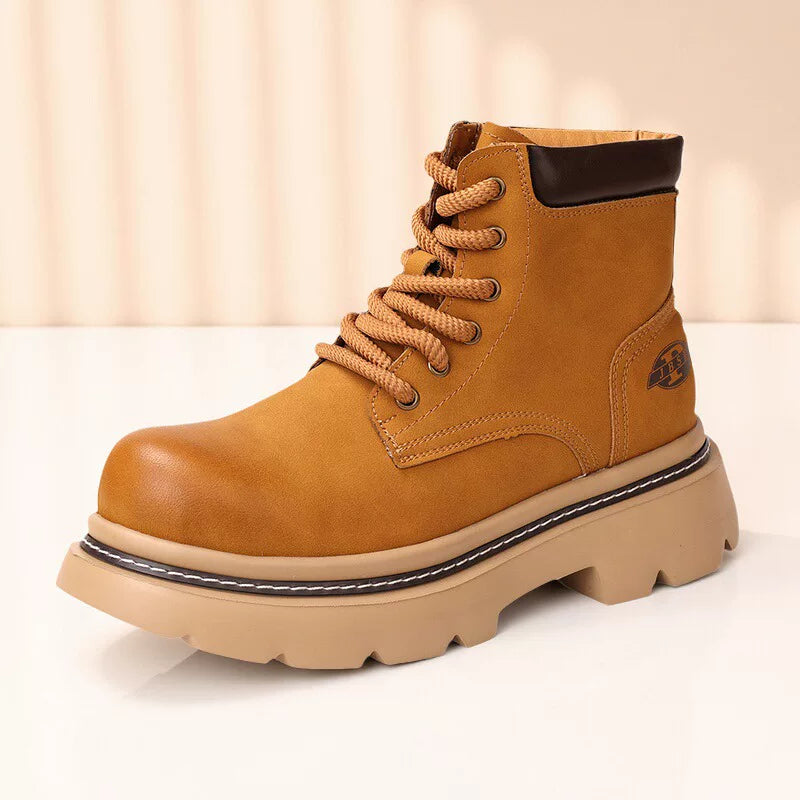 Men's Martin Boots, Height Increasing, Thick Sole