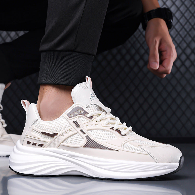 Factory direct: plus-size men's spring shoes for cross-border e-commerce - 2026 new styles: student running shoes, athletic shoes, casual dad shoes, trendy sneakers