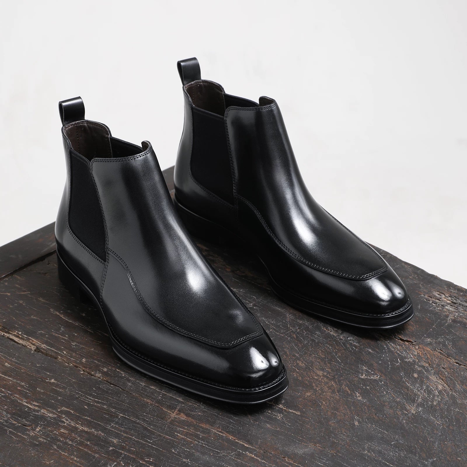 Men's Genuine Leather Martin Boots, Handmade, Business