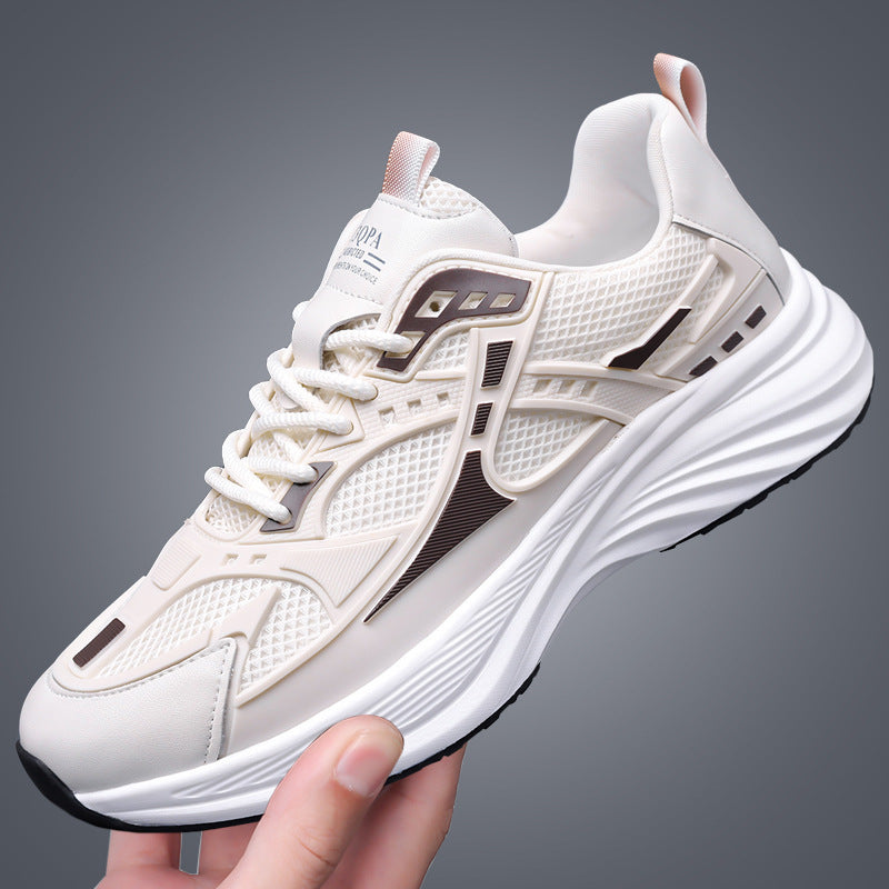 Factory direct: plus-size men's spring shoes for cross-border e-commerce - 2026 new styles: student running shoes, athletic shoes, casual dad shoes, trendy sneakers