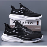 Plus size men's lightweight running sneakers, 2025 new mesh breathable casual travel shoes, soft sole shock absorption athletic shoes