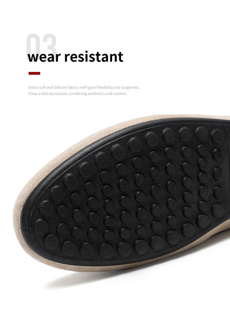 Spring autum social casual shoes trendy shoes beanie shoes men's lazy shoes loafers slip-on men's sh 13