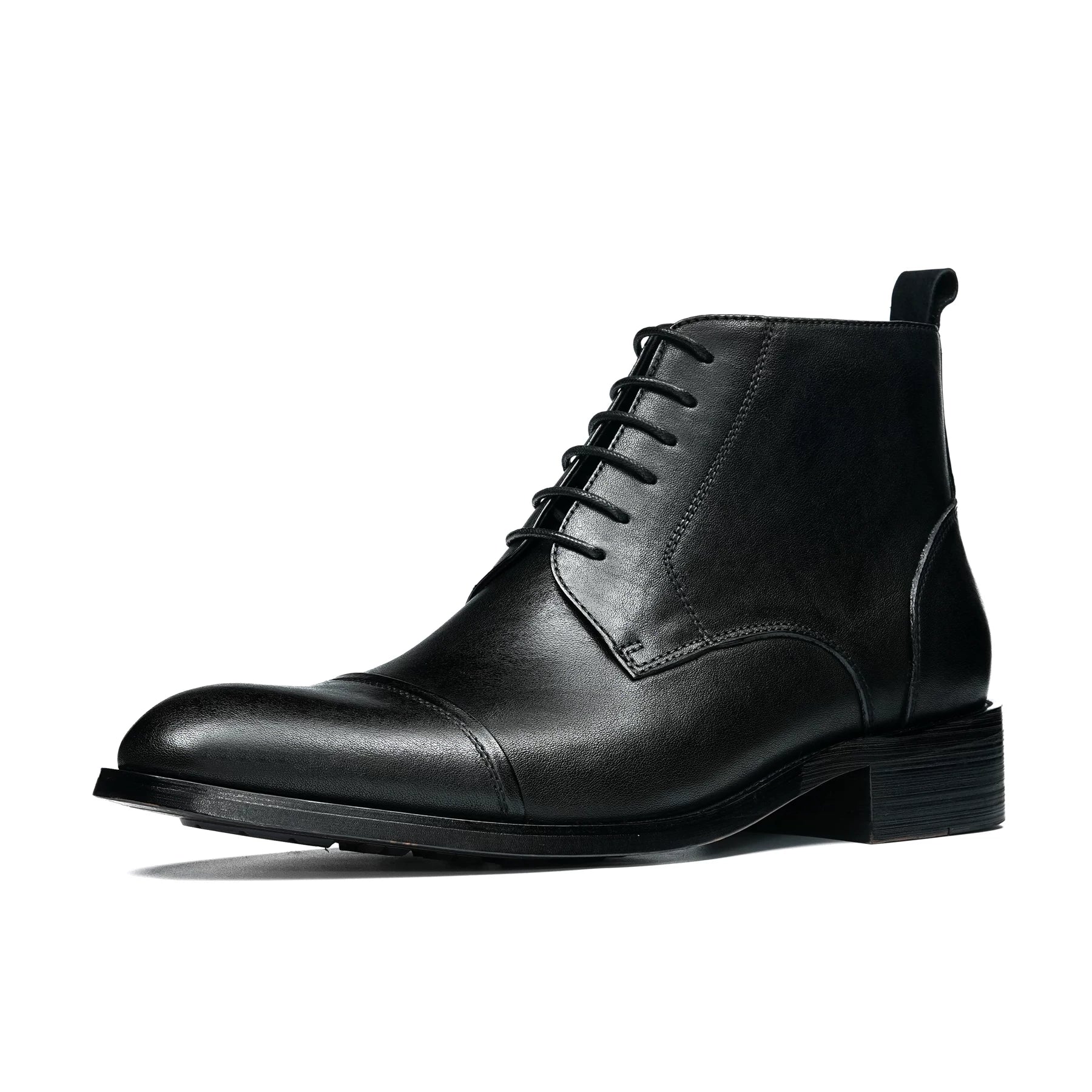 Men's Genuine Leather Martin Boots, Pointed Toe, British Style
