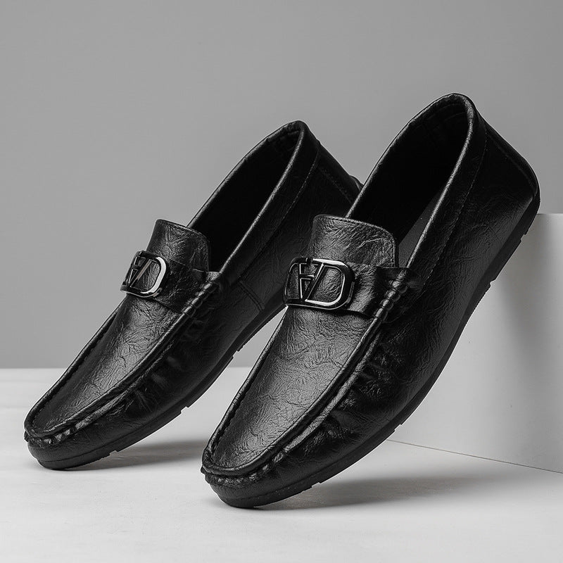 Men's Casual Leather Loafers - Soft and Breathable 1