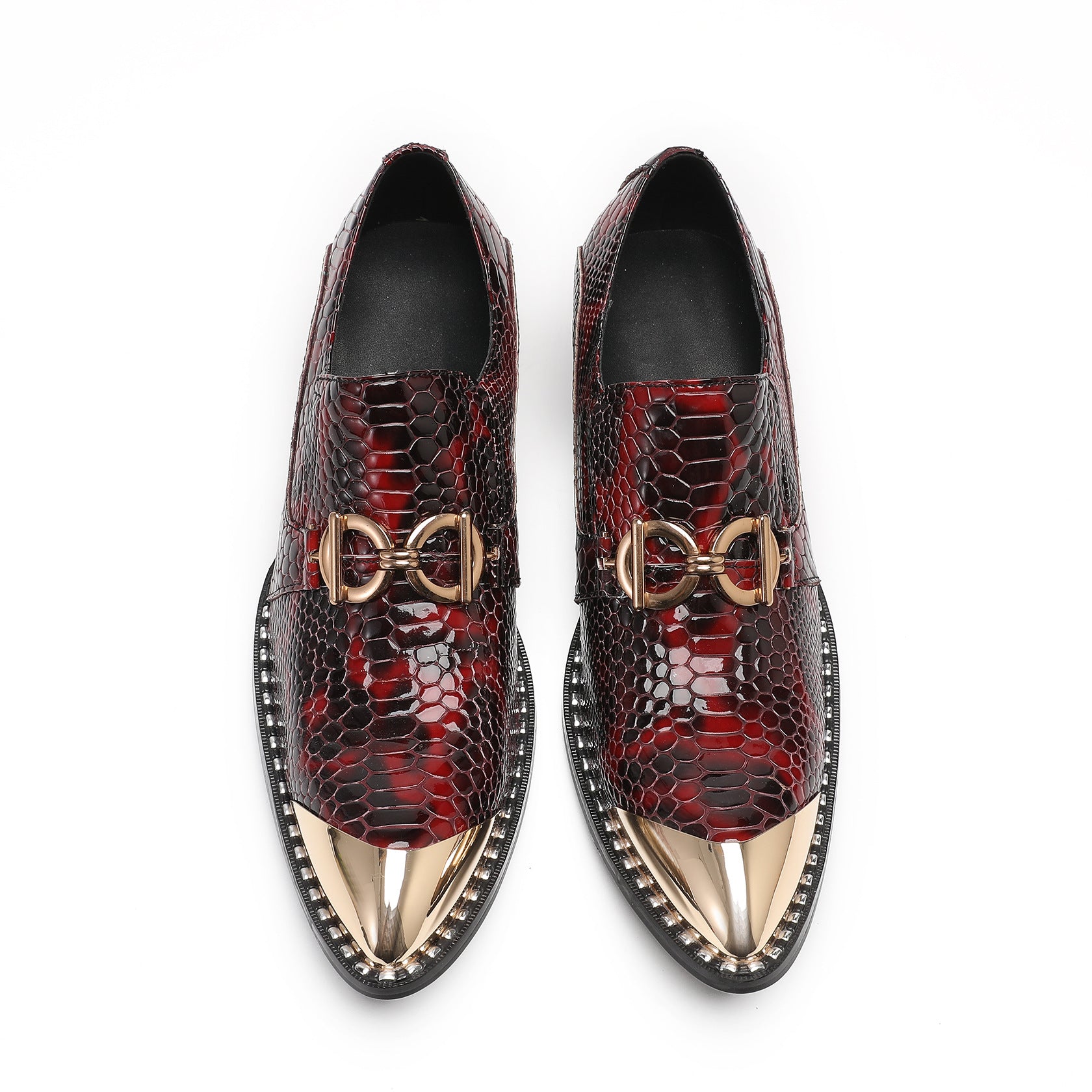 Men's Leather Loafers – Pointed Toe, British Style – Style 51