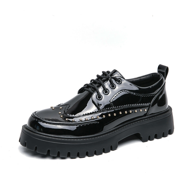 Men's Formal Thick-Soled Leather Shoes - Versatile Style 5