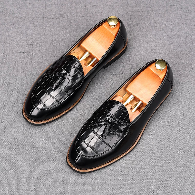 Men's Loafers, Height Increasing, Slip-On