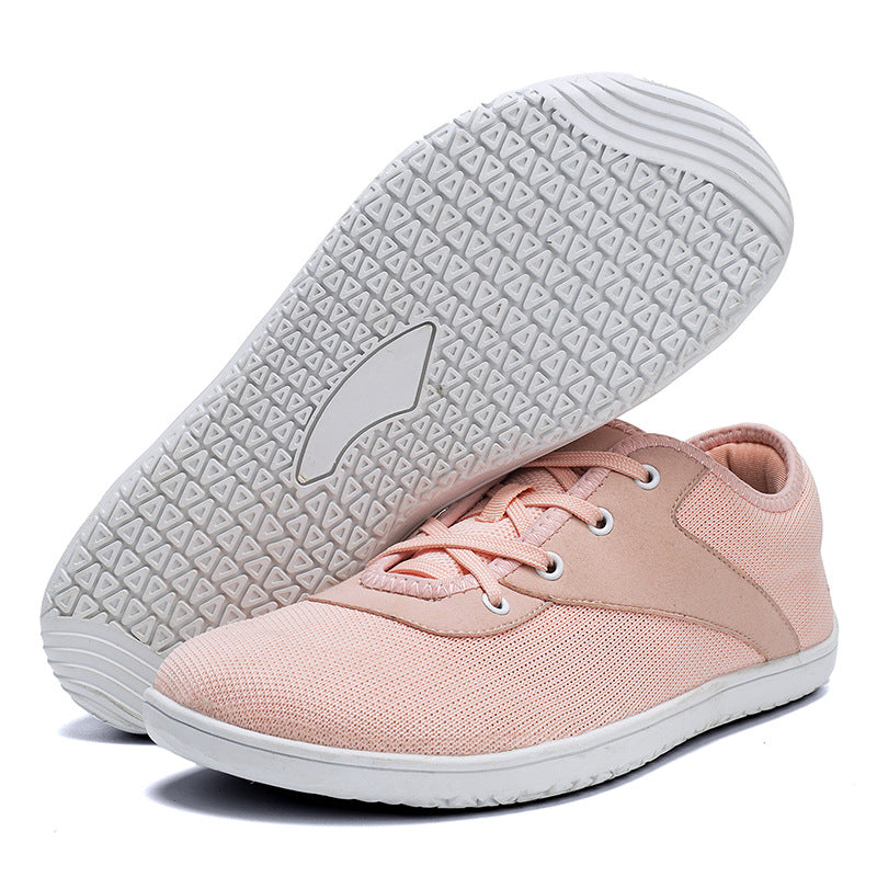 Cross-border new men's and women's outdoor barefoot running shoes, low-cut trail shoes, lightweight wide fit, anti-slip outdoor athletic shoes