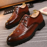 2026 spring new men's casual leather shoes, formal shoes, casual business shoes, non-slip men's