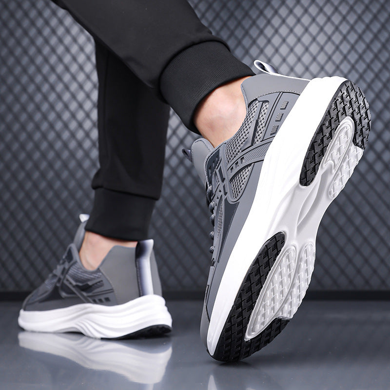Factory direct: plus-size men's spring shoes for cross-border e-commerce - 2026 new styles: student running shoes, athletic shoes, casual dad shoes, trendy sneakers