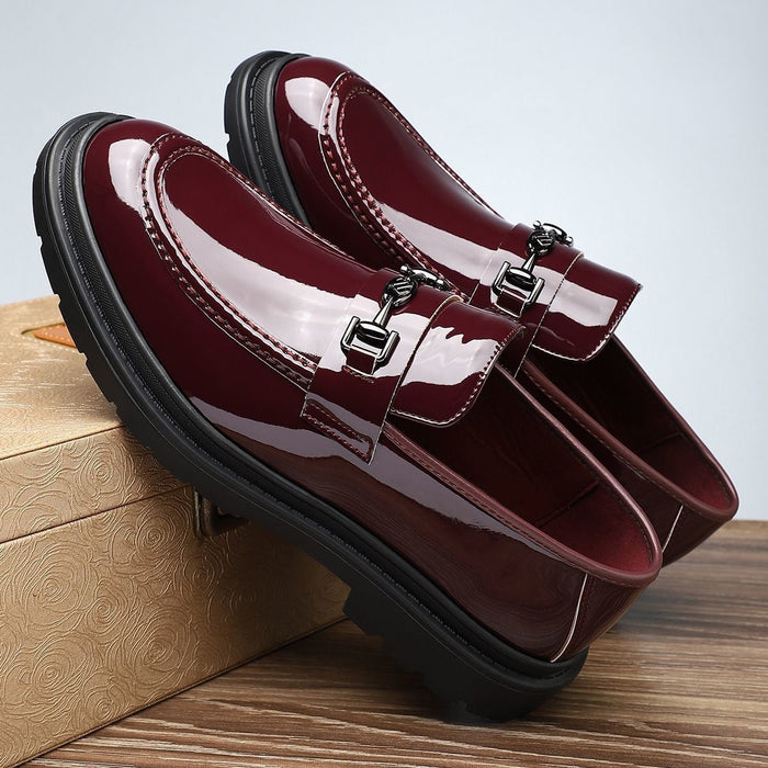 2026 spring new fashion men's casual business anti-slip wear-resistant slip-on loafers 26036