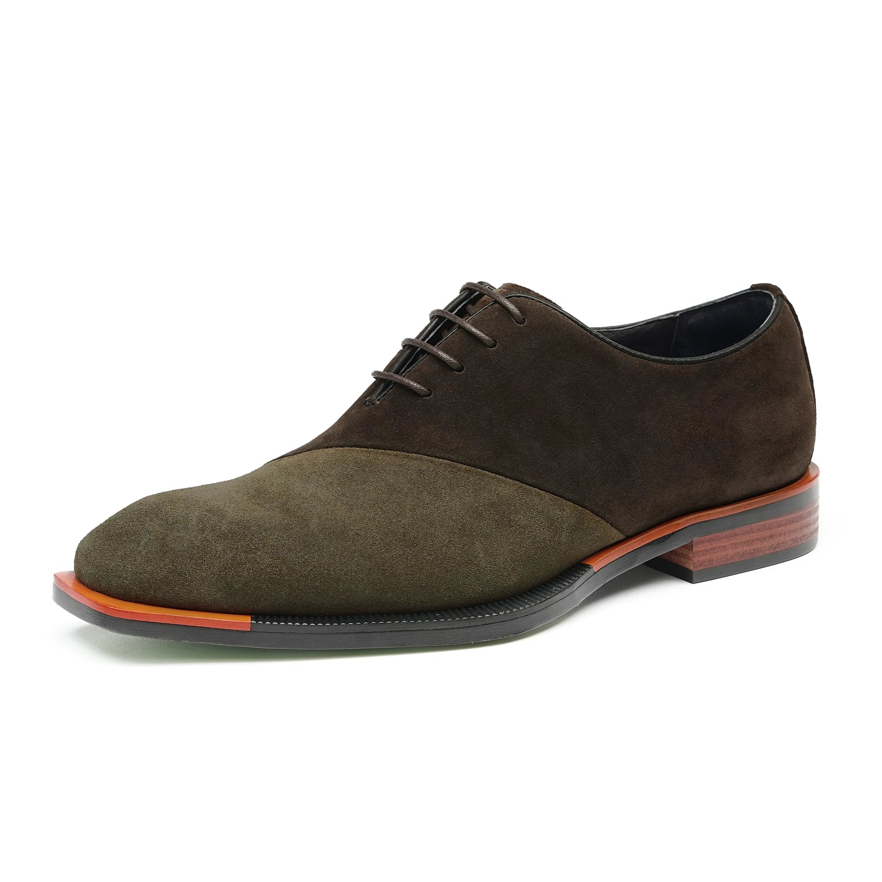 Men's Genuine Leather Oxford Shoes, Suede, Business