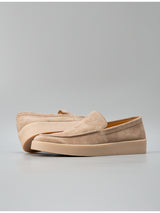6509a-1 premium velvet loafers - cashmere slip-ons for men - handmade trendy shoes - business casual versatile leather shoes
