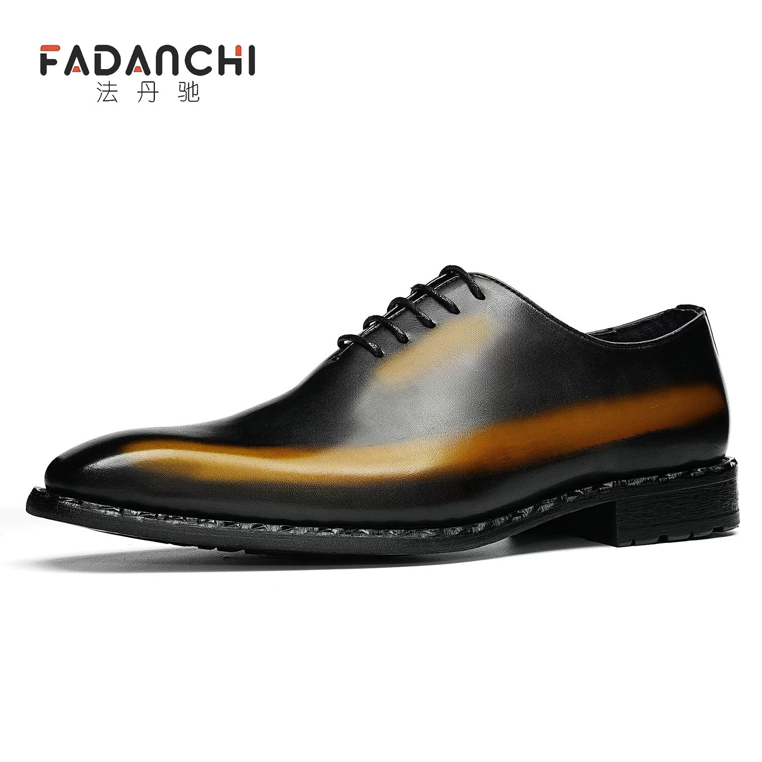Men's Genuine Leather Oxford Shoes, British Style, Business