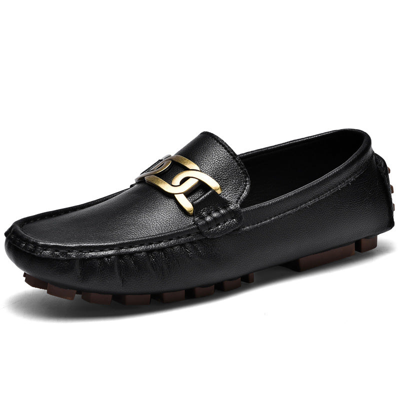 Tiktok viral croc-embossed loafers - effortless driving shoes, british casual style, genuine leather