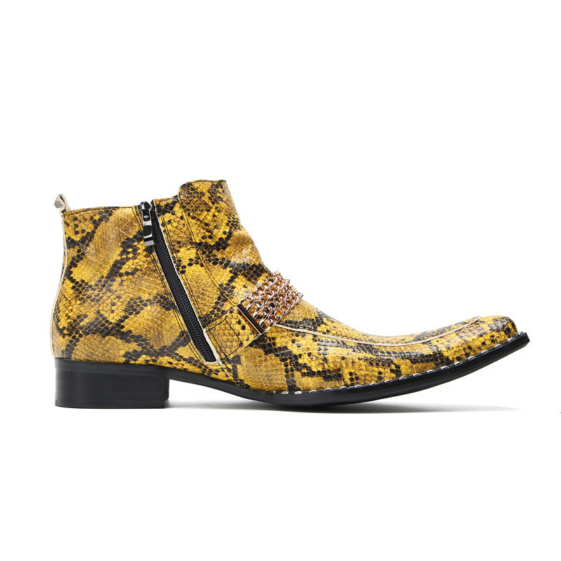 Men's Martin Boots – Retro, Breathable